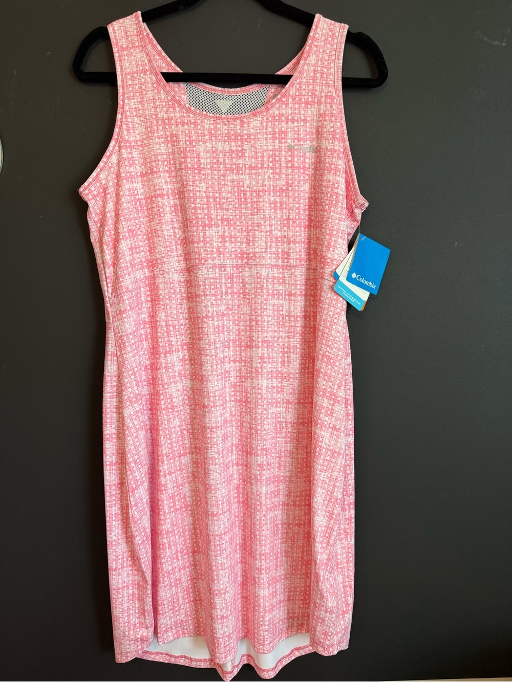 Columbia Pink Performance Sleeveless Dress. NWT. Size XL
